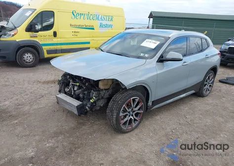 2022 BMW X2 xDrive28I from USA, damaged, VIN WBXYJ1C01N5U87627